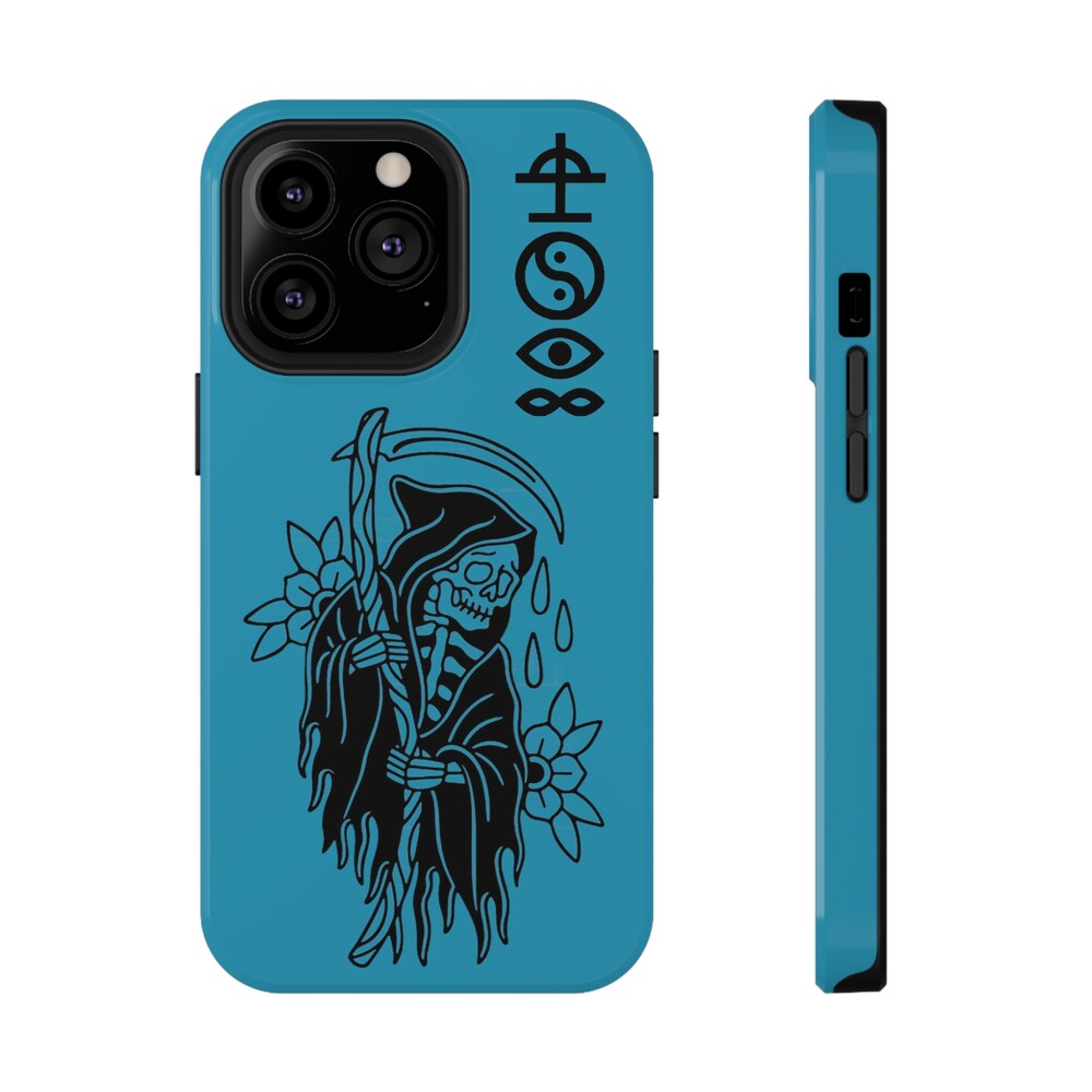 Blue Bad Omens Phone Case