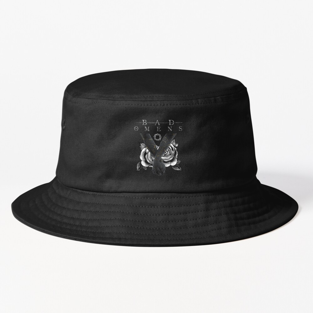 Art Bad Omens Bucket Hat
